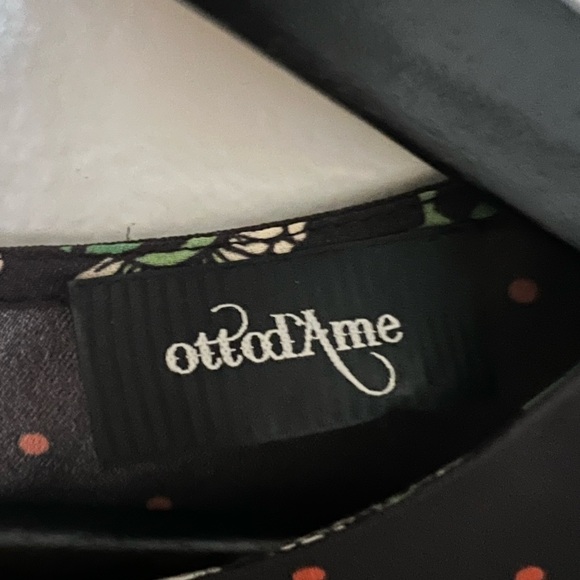 Long patchwork dress Ottod’ame made in Italy size 4 viscose - Picture 5 of 7